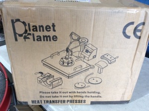 Planet Flame 12" x 15" Heat Press Machine 