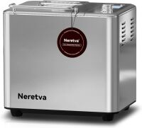 Neretva 20-IN-1 2LB Bread Machine Dual Heater with Nonstick Ceramic Pan, 15H Timer & 1H Keep Warm Set