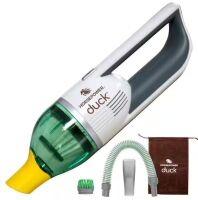 HORSEPOWER Duck Cordless Bagless Vacuum Ultra-Powerful Compact, Rechargeable Includes Hose, Crevice Tool and Brush