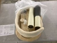 Small Cat Scratching Post with Bed