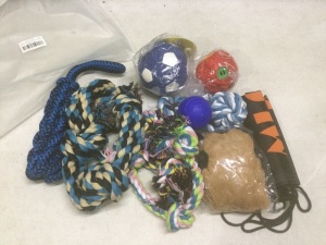 Lot of Dog Toys