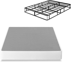 ZINUS 9 Inch Metal Smart Box Spring with Cover, Twin 