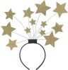 Case of (42) Glitter Gold Star Headbands