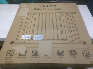 Cumbor 46" Auto Close Baby Safety Gate