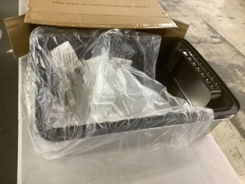 Stainless Steel Cat Litter Box