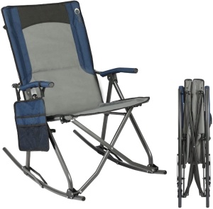 PORTAL Oversized Quad Folding Camping Chair, Support 300 lbs 