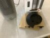 DREO 1500-Watt 23 in. Portable Indoor Ceramic Convection Electric Space Heater, 70&deg; Osc w/Remote, 3-Heat Levels in Silver - 4