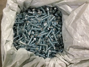 Box of Earnest Hex Flange Screws