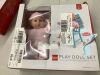 12.5in Realistic Baby Doll with Soft Body, Highchair, Potty, Pacifier, Bottle, 9 Accessories - 2