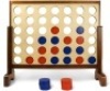 Giant 4 Connect in a Row with Carrying Case and Stained and Finished Legs and Frame&nbsp;