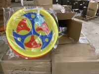 Pallet of (39) Cases of Fabric Flying Discs 17.5-in, 15 per Case