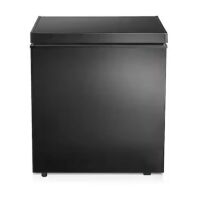 20 in. W 1.8 cu. ft. Manual Defrost Chest Freezer with Adjustable Temperature Controls in Black Garage Ready