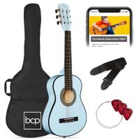 Kids Acoustic Guitar Beginner Starter Kit w/ Carrying Case - 30in