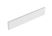 Lot of (2) DELUXE DL LIVING 21.25 in. W. Carrara Engineered Stone Side Splash in White