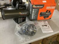 Mr. Heater Contractor Series 60,000 BTU Forced Air Propane Outdoor Space Heater with 10 ft. Hose and Regulator