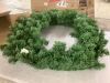 36" Pre-Lit Artificial Fir Christmas Wreath w/ LED Lights, Plug-In, PVC Tips - 2