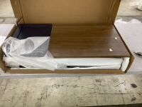 Rolling Kitchen Island Cart, Cabinet W/ Drawer, Sliding Tray, Outlet, Wheels