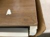 Rolling Kitchen Island Cart, Cabinet W/ Drawer, Sliding Tray, Outlet, Wheels - 4