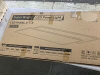 LED Panel Light, 2' x 4', 2 Pack