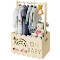 Wooden Baby Shower Crate Closet