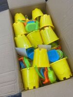 Case of (20) Sand Pail Toy Set, 4pc