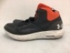 Under Armour&nbsp;Shoes, M 9 W 10.5, E-Commerce Return, Sold as is