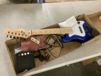 Kids Electric Guitar Beginner Starter Kit w/ 5W Amplifier - 30 in