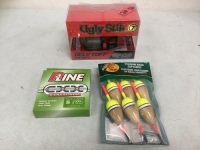 Lot of (3) Fishing Items, Appears new, Sold as is&nbsp;