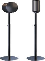 Speaker Stands for Sonos Era-100 & Era-300 - Height Adjustable Floor Stands 29.1''&ndash;39'', Dual-Mount Base for Space-Saving Placement, Concealed Cable Management, 11 lbs Max Load, 1 Pair, Black