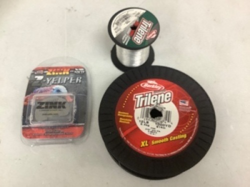 Lot of (3) Fishing Items, Appears new, Sold as is&nbsp;