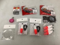 Lot of (9) Fishing Items, Appears new, Sold as is&nbsp;