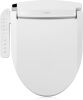 Brondell LT89 Electric Bidet Toilet Seat, Fits Elongated Toilets, Side Arm Control, Warm Water Wash, Strong Wash Mode, Stainless-Steel Nozzle, Nightlight and Easy Installation