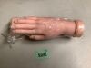 2 Pack Practice Nail Tips Art Trainer Training Hand Tool Flexible Bendable Movable Fake Mannequin Right Hands Manicure Tool - 2