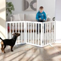 Freestanding Safety Gate, 3 Panel, 24" H