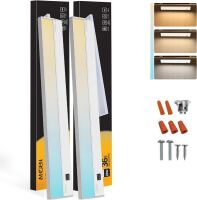 36in 22W 1426LM Dimmable LED Under Cabinet Lighting Hardwired, 2 Pack