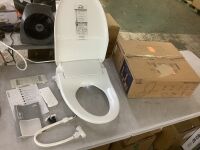 BIO BIDET HD-7500 Electric Bidet Seat for Elongated Toilets in White