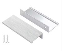 Lot of (2) 10-Pack 3 in. Brushed Nickel Cabinet Pulls & (1) 10-Pack 3 in. Antique Brass Drawer Pulls