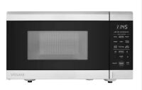 Vissani 19 in. 0.9 cu. ft. 900-Watt Countertop Microwave Oven in Stainless Steel with Convection and Air Fry