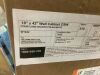 Hampton Bay Courtland 18 in. W x 12 in. D x 42 in. H Assembled Shaker Wall Kitchen Cabinet in Polar White - 4