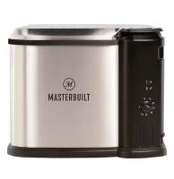 Masterbuilt 10 Liter XL Electric Fryer, Boiler, Steamer in Silver