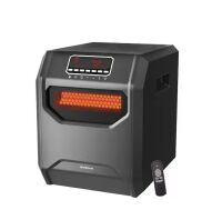 WeWarm Electric 6 Element Infrared Space Heater Black Plastic