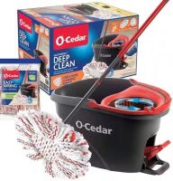 O-Cedar EasyWring Deep Clean Microfiber Spin Mop w/ Bucket System