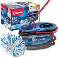 O-Cedar RinseClean Deep Clean Microfiber Spin Mop