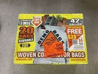 Demobags 42-Gallon Contractor Heavy Duty Trash Bags (20-Count)
