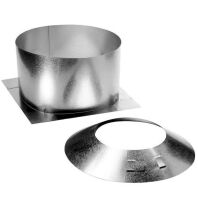 DuraVent DuraPlus All-Fuel Chimney 6in. to 8in. Diameter Attic Insulation Shield