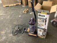 Shark Navigator ADV Bagless Corded HEPA Upright Vacuum Cleaner for Multisurface with Portable Lift-Away in Purple