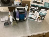 Shark StainStriker Portable Corded Upholstery, Car, Rug and Carpet Cleaner with Spot and Pet Odor Remover in White