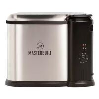 Masterbuilt 10 Liter XL Electric Fryer, Boiler, Steamer in Silver