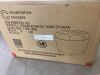 Convenience Concepts Designs4Comfort Coral Faux Linen Round Storage Ottoman - 3