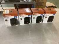Lot of (4) Lasko MyHeat Personal Space Heaters